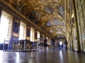 A gallery inside the Louvre, Paris Royalty Free Stock Photo