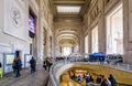 Gallery in Milano Centrale train station in Milan, Italy