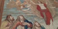 Details of Life of Jesus Christ at Gallery of the Tapestries in the Vatican Museum