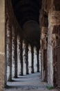 Gallery at the Teatro Marcello in Rome Royalty Free Stock Photo
