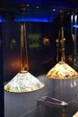 Gallery of Tiffany Lamps at New York Historical Society in Manhattan, New York City