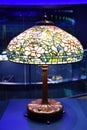 Gallery of Tiffany Lamps at New York Historical Society in Manhattan, New York City