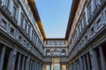 Gallery Uffizi in Florence - Italy Royalty Free Stock Photo