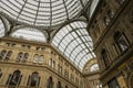 Monumental shopping Gallery Umberto in Naples, Ita