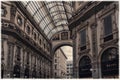 Gallery Vittorio Emanuele in Milan, Italy Royalty Free Stock Photo