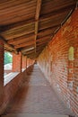 Gallery of the wall of Zaraysk Kremlin