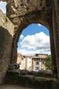 Gallery window Roman theatre Orange Royalty Free Stock Photo