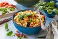 Galletti pasta salad Royalty Free Stock Photo