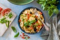 Galletti pasta salad Royalty Free Stock Photo