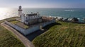 Galley head lighthouse. county Cork. Ireland Royalty Free Stock Photo