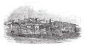 Gallipoli or Gelibolu in Turkey vintage engraving