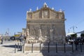 View of the Greek Fountain in the seaside town of Gallipoli, province of Lecce, Italy