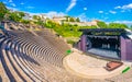 Gallo-romain theatre on Fourviere hill in Lyon, France