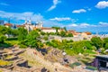 Gallo-romain theatre on Fourviere hill in Lyon, France Royalty Free Stock Photo