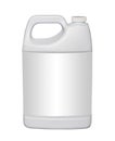 Gallon plastic jug, isolated Royalty Free Stock Photo