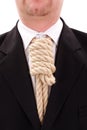 Gallows rope necktie Royalty Free Stock Photo