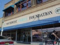 Cropped shot the front of Southwest Indian Foundation in Gallup