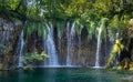 Galovacki Buk waterfall, one of the largest waterfalls in Plitvice Lakes National Park