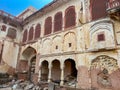 Galta Mandir palace in Galta Ji near Jaipur Royalty Free Stock Photo