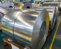 Galvanized rolled steel sheet in coil in manufacturing, Raw material for many industries