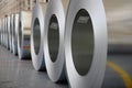 The galvanized steel rolls