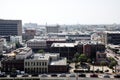 Galveston island panoramic view Royalty Free Stock Photo