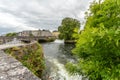 Galway, Connacht province, Ireland. June 11, 2019. View of the river Corrib and the William O`Brien Bridge Royalty Free Stock Photo