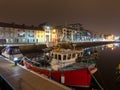 Galway Docks at night