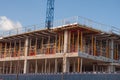 Bonham Quay construction site in Galway city.