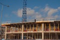 Bonham Quay construction site in Galway city.