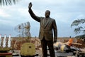 Gamal Abdel Nasser statue, the second president of Egypt, Egyptian revolution leader, from the