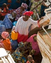 Gambia ferry passengers