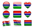 The Gambia Flag