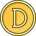 Gambian dalasi coin, currency of the Gambia
