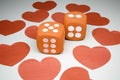 Gamble on Love Royalty Free Stock Photo