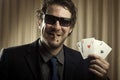 Gambler Man Royalty Free Stock Photo