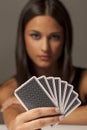 Gambler woman