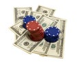 Gambling 1 Royalty Free Stock Photo