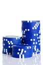 Gambling Chips Royalty Free Stock Photo