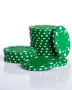 Gambling Chips Royalty Free Stock Photo