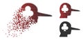 Dust Dot Halftone Gambling Jerk Icon