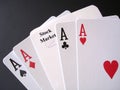 Gambling on the Stock Market Royalty Free Stock Photo