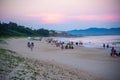 Gamboa Beach, Santa Catarina, Brazil Royalty Free Stock Photo