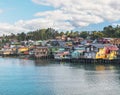 Gamboa Palafitos Stilt Houses - Castro, Chiloe Island, Chile