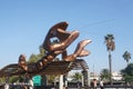 Gambrinus Sculpture, Barcelona Royalty Free Stock Photo