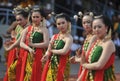 Gambyong traditional Javanese dance