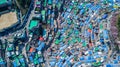 Gamcheon Culture Village, Aerial view Colorfull mountain village in Busan City, Busan, South Korea