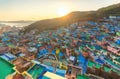 Gamcheon village in Busan Royalty Free Stock Photo