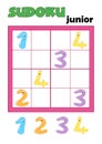 Game 83, sudoku 5 Royalty Free Stock Photo