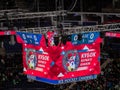 Game action between Czech Republic V Sweden at CSKA Arena Moscow